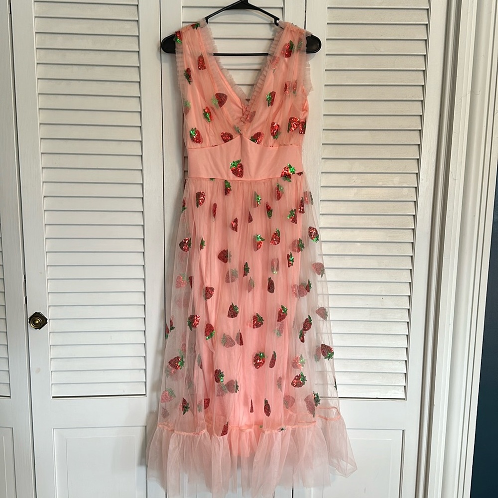 Strawberry Dress, women’s medium